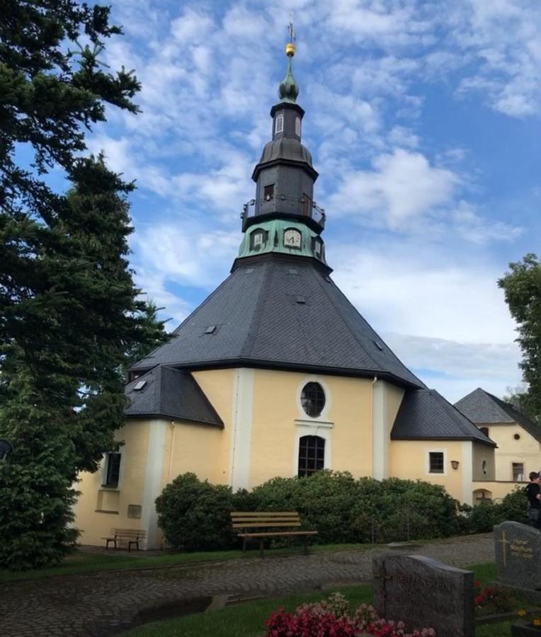 Villa Hainberg - attraktive FeWo im Erzgebirge für Hundefreunde Rauschenbach Exterior foto